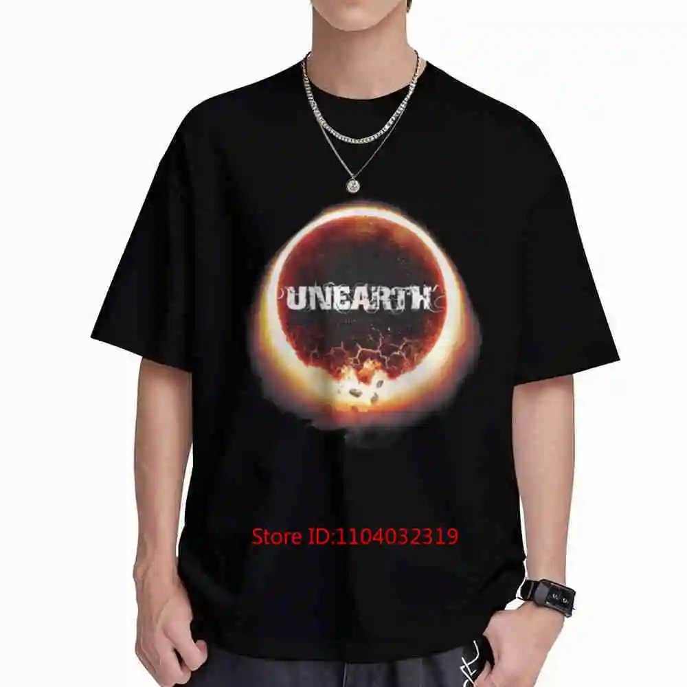 Unearth Extinctions Heavy Metal Short Sleeve Tee 100% Cotton T-Shirt