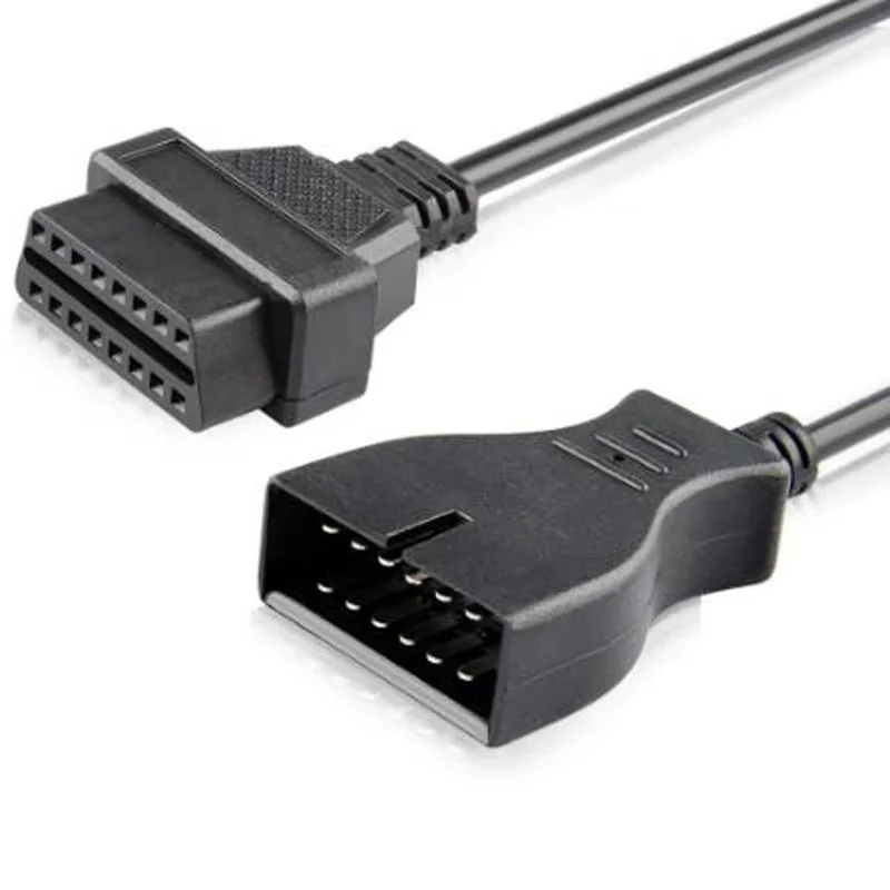 

Адаптер OBD1 к OBD2 для GM 12-контактный на 16-контактный диагностический кабель OBD, 12-контактный разъем для транспортных средств GM, работа с сканером ELM327