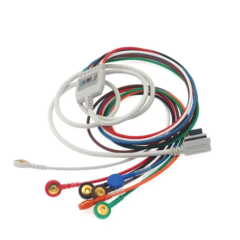 Compatible With GE Healthcare SEER Light7 7-Lead ECG Telemetry Patient Cable