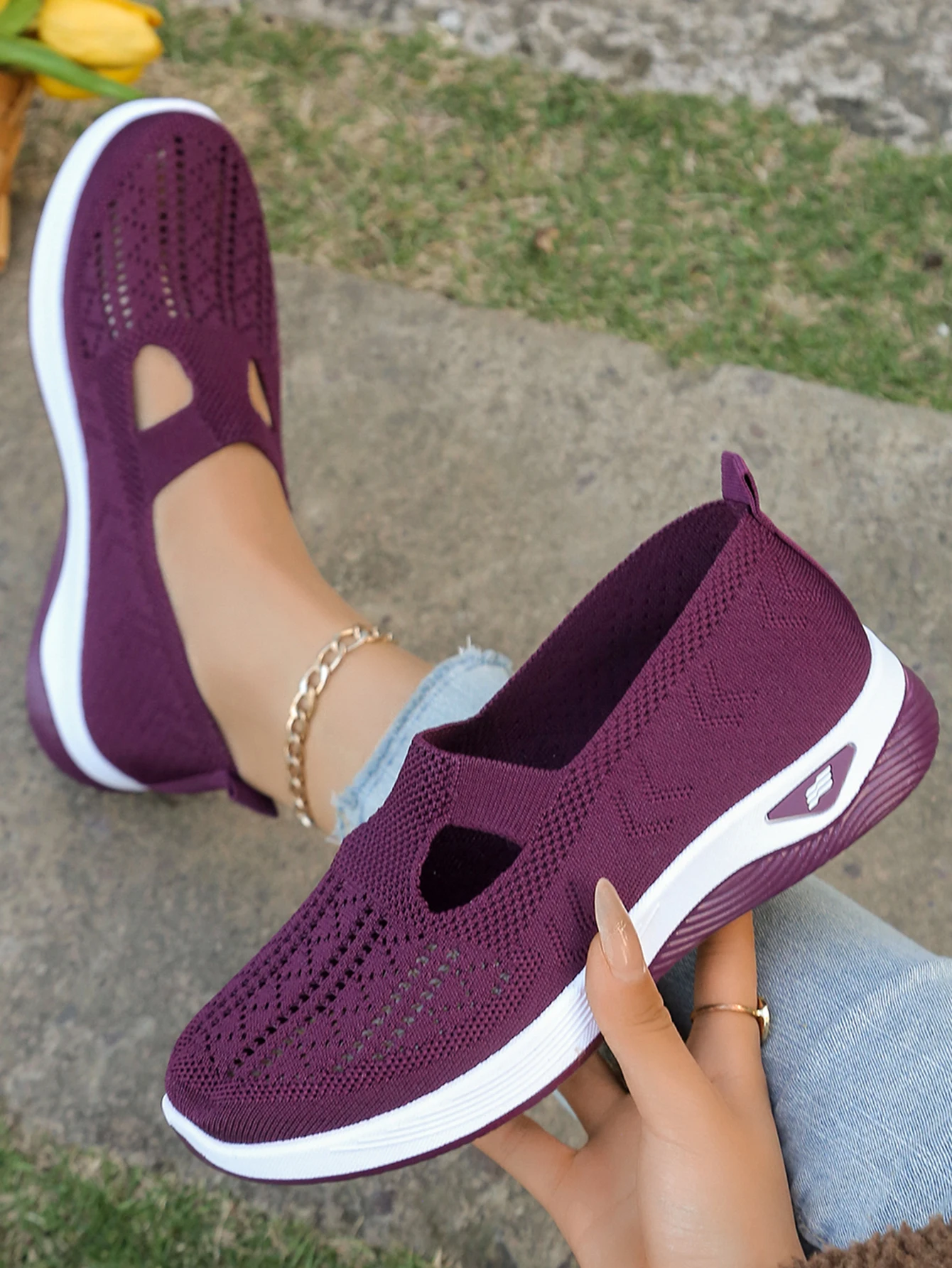 Damen-Sneaker, atmungsaktive Schuhe, Mesh-Low-Top-Schuhe mit weicher Sohle, leichte Damenschuhe, Sommerschuhe für Damen, Schuhe mit kostenlosem Versand – Detail 13