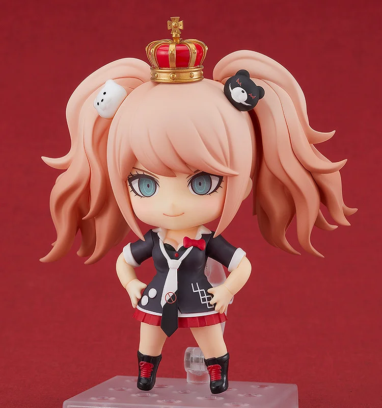 Original Danganronpa 1 2 Reload Junko Enoshima Anime Figure Toys Action Figure Kwaii Q Ver. 1398 PVC Model Collection