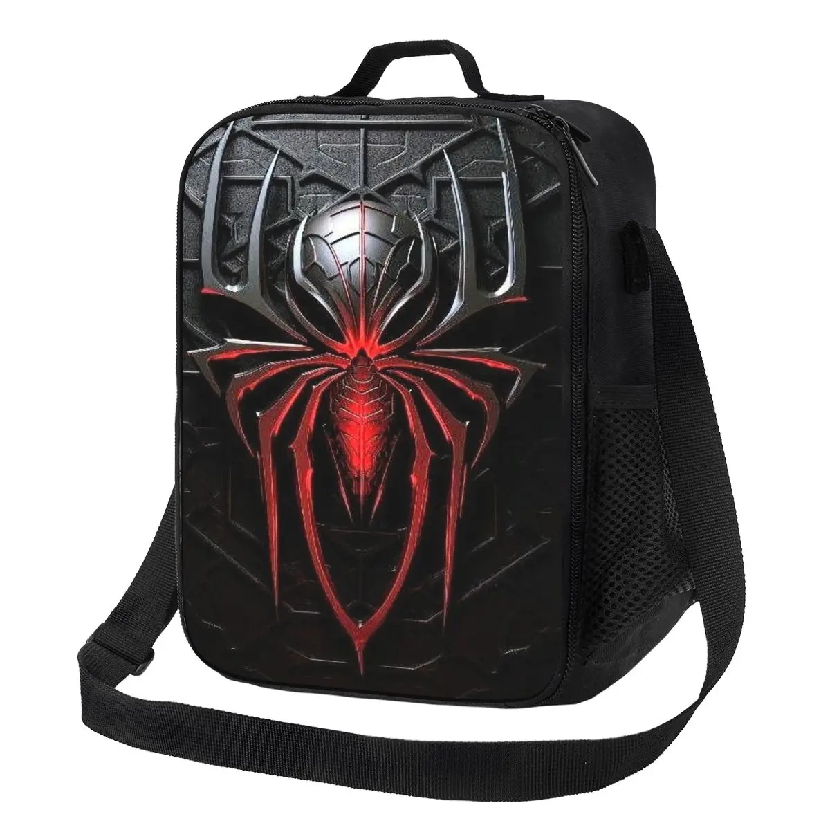 

Портативные ланч-боксы с изображением Человека-паука из фильма, герметичные термосумки-холодильники для еды, изолированные термосумки для офиса и работы