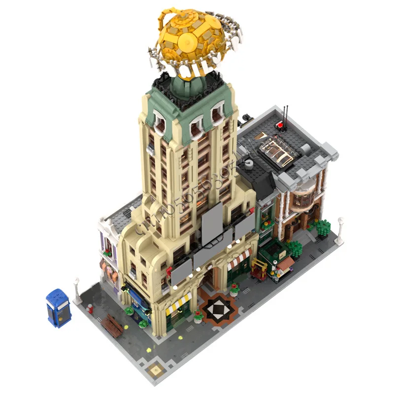 7376 PCS Costruzione Quotidiano Pianeta Edificio modulare MOC Personalizza Building Block modulare Design creativo Regalo giocattolo di Natale fai da te