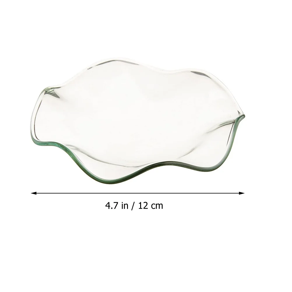 

3Pcs Heat Resistant Glass Dishes for Aromatherapy Oil Wax Warmer Replacement Bowl Fragrance Heater Plate Easy Clean Melting