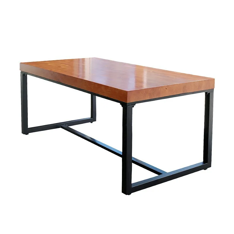 

Nordic solid wood computer desk desktop simple modern long workbench household dining long table study