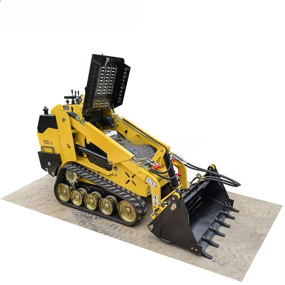 New Diesel Mini Skid Steer Loader Parts 4 in 1 Bucket Mini Loader Parts Fast Delivery