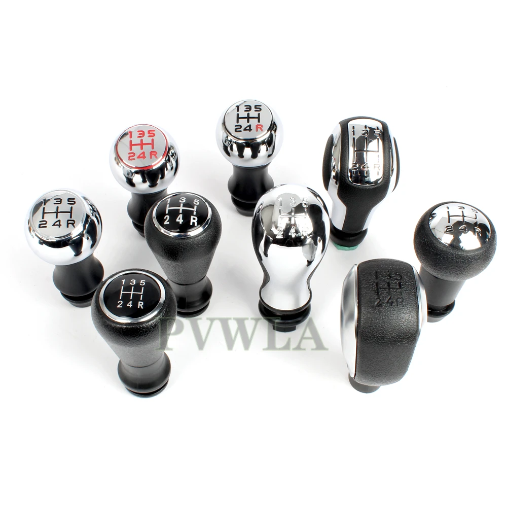 5 Speed Gear Shift Knob With Boot For Peugeot 406 1995 1996 1997 1998 1999 2000 2001 2002 2003 2004