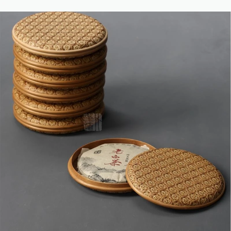 Tea Box Hand Storage Box Crafts Tea Cake Boxes Tea Caddy Tea Storage Organizer Tea Container Tea Tin Handicraft