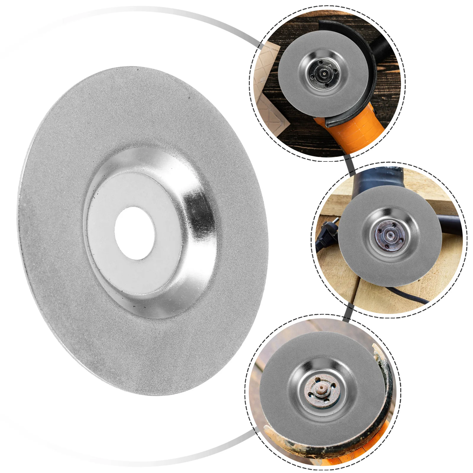 Cutting Piece Angle Grinder Blade Sharpening Discs Corundum Wheel for Stones Knives