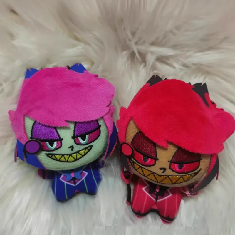 Hazbin Hotel Printed Plush Toys Charlie Vaggie Angel Dust Alastor Husk Cotton Doll Cute Plush Toy