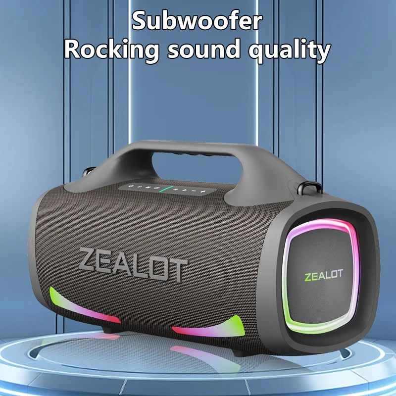 ZEALOT S79 EXTRA SUPER BASS ワイヤレススピーカー Amazon.com: ZEALOT Bluetooth Speaker, 120W Booming Sound Speakers
