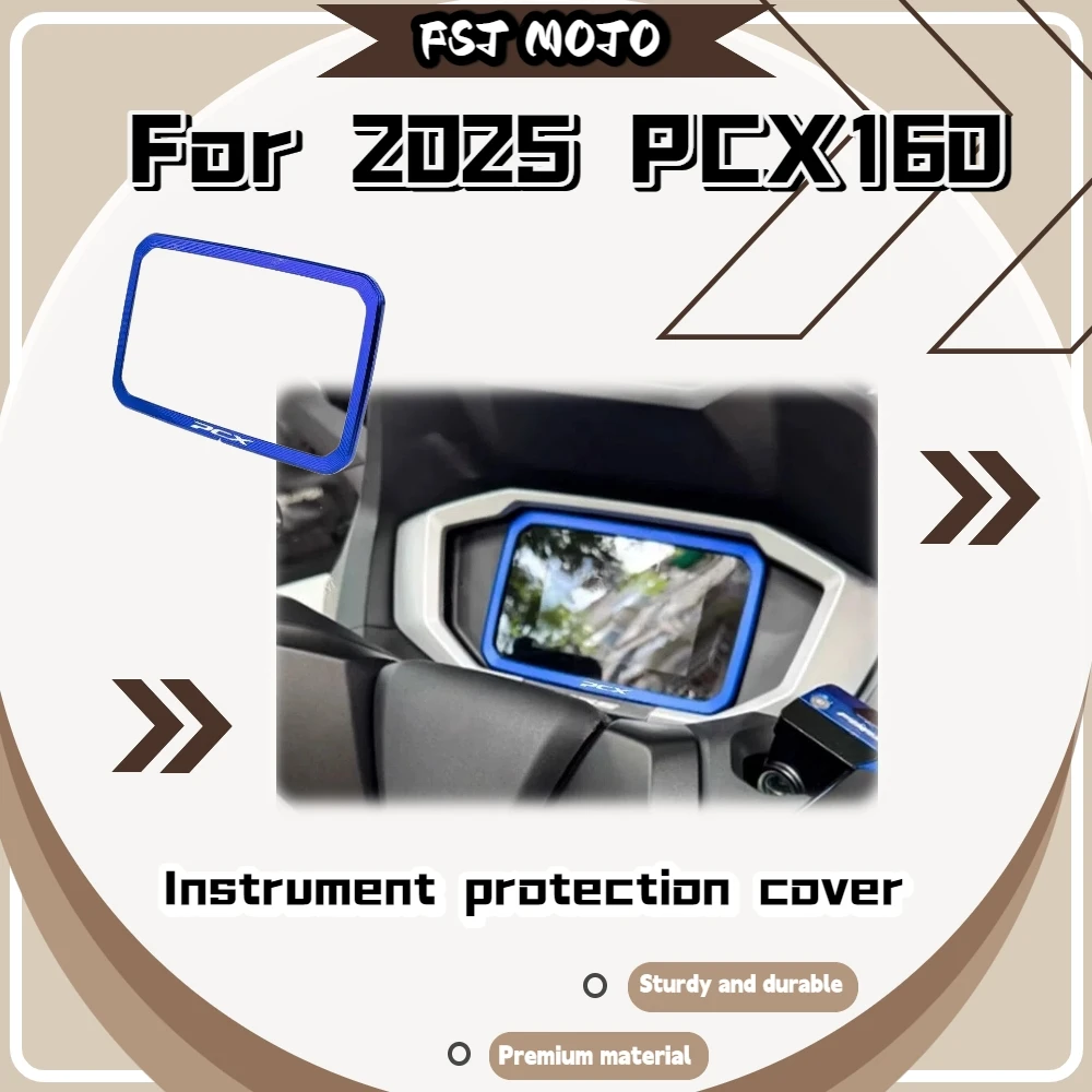 For PCX160 2025 Waterproof Dustproof Instrument Cover Isolate Rain Mud Corrode LCD Screen Mod Parts