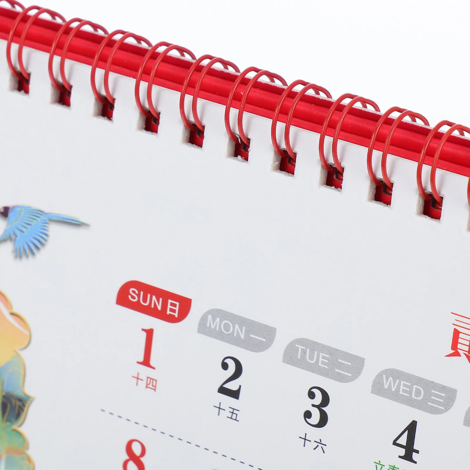 الأحمر 2026 الحصان العام تقويم مكتبي صغير الدائمة الوجه التقويم متعدد الأغراض مخطط شهري الجدول اليومي مكتب المنزل