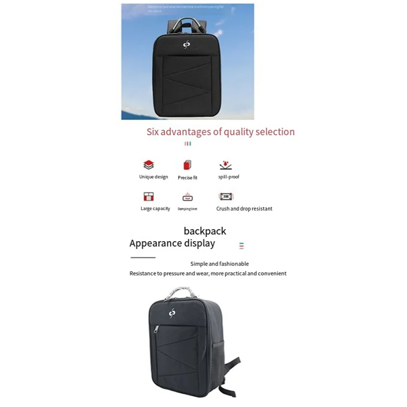 

-A20Z For DJI Avata Storage Bag Backpack Waterproof Nylon Bag For DJI Avata Box Portable Case Flight Accessories Organizer
