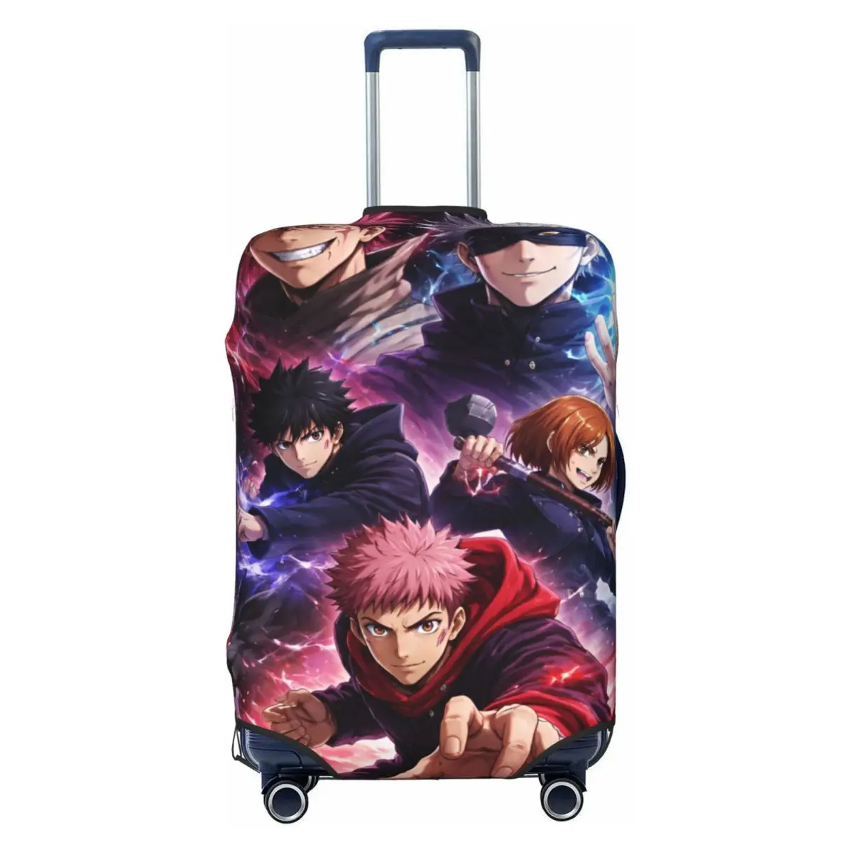 

Custom J-Jujutsus K-Kaisens Luggage Cover Fashion Harajuku Comic Anime Suitcase Protector Covers Suit For 18-32 inch