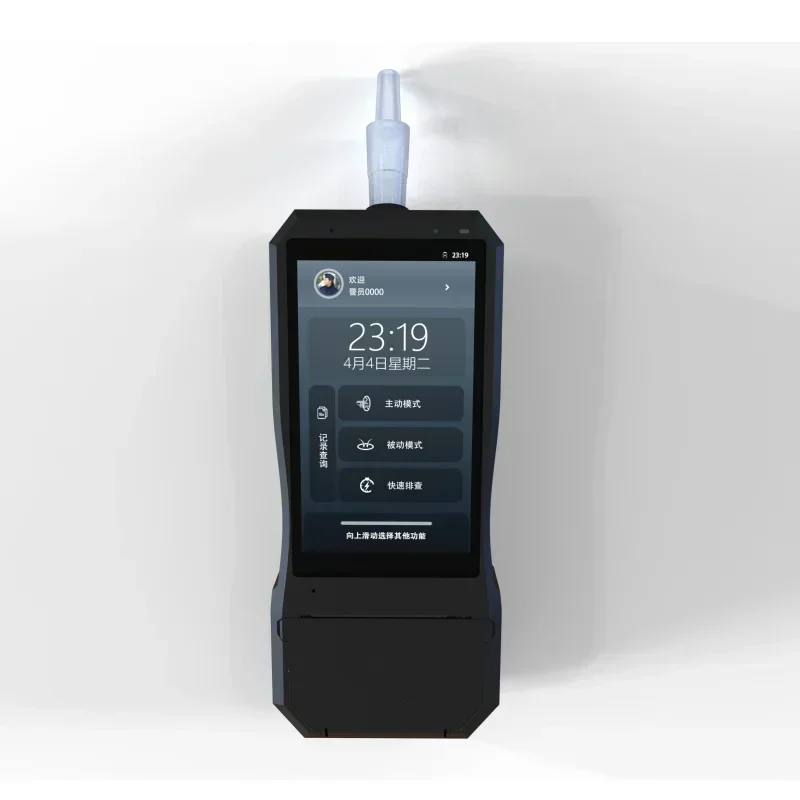 

In stock Professional Electrochemical Sensor Type Breath Alcohol Tester with Built-in Printer