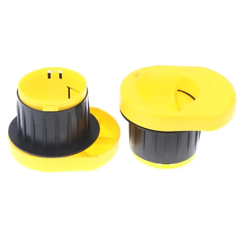 Dispensadores de mango de envoltura de película elástica, paleta compacta, envío, protección de manos, 2/4/10 Uds.