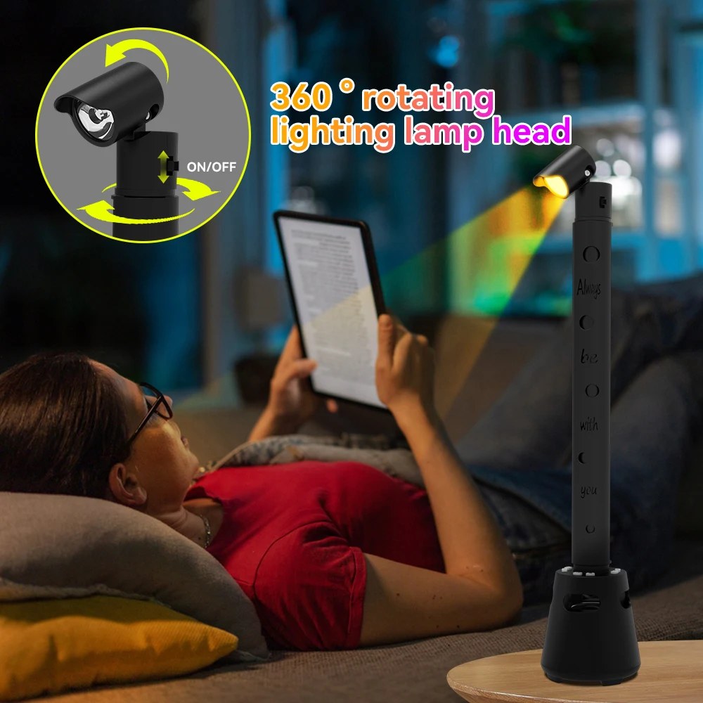 LED سطح المكتب لاقط مصباح RGB الموسيقى إيقاع المحيطة لاقط أضواء USB قابلة للشحن RGB لتقوم بها بنفسك اللون أضواء حفلة عيد الميلاد الديكور