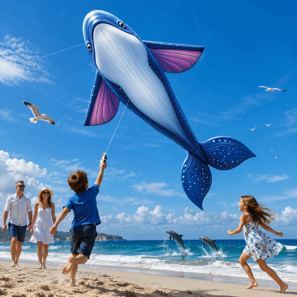 pipa-gigante-baleia-azul-facil-de-voar-boa-para-voar-animal-marinho-pipa-infantil-linha-de-pipa-de-100-metros-ripstop-brinquedo-de-voo-ao-ar-livre