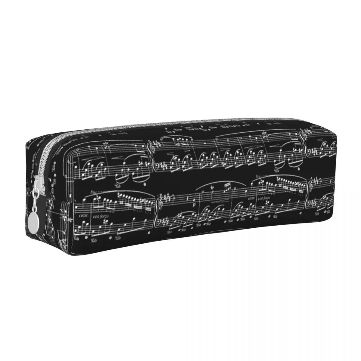 Nocturne By Chopin Piano Nocturne By Chopin Pencil Case Pen Box Bag for Student Big Capacity School Supplies Zipper Pencilcases