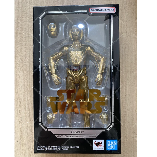 Original Bandai S.H.Figuarts C-3PO & R2-D2 Classic Ver Star Wars