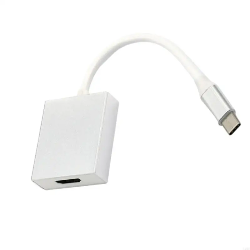 

2025 Новый алюминиевый USB C в HDMIS Adapter Adapter поддерживает выход 4K для смартфона планшетов.