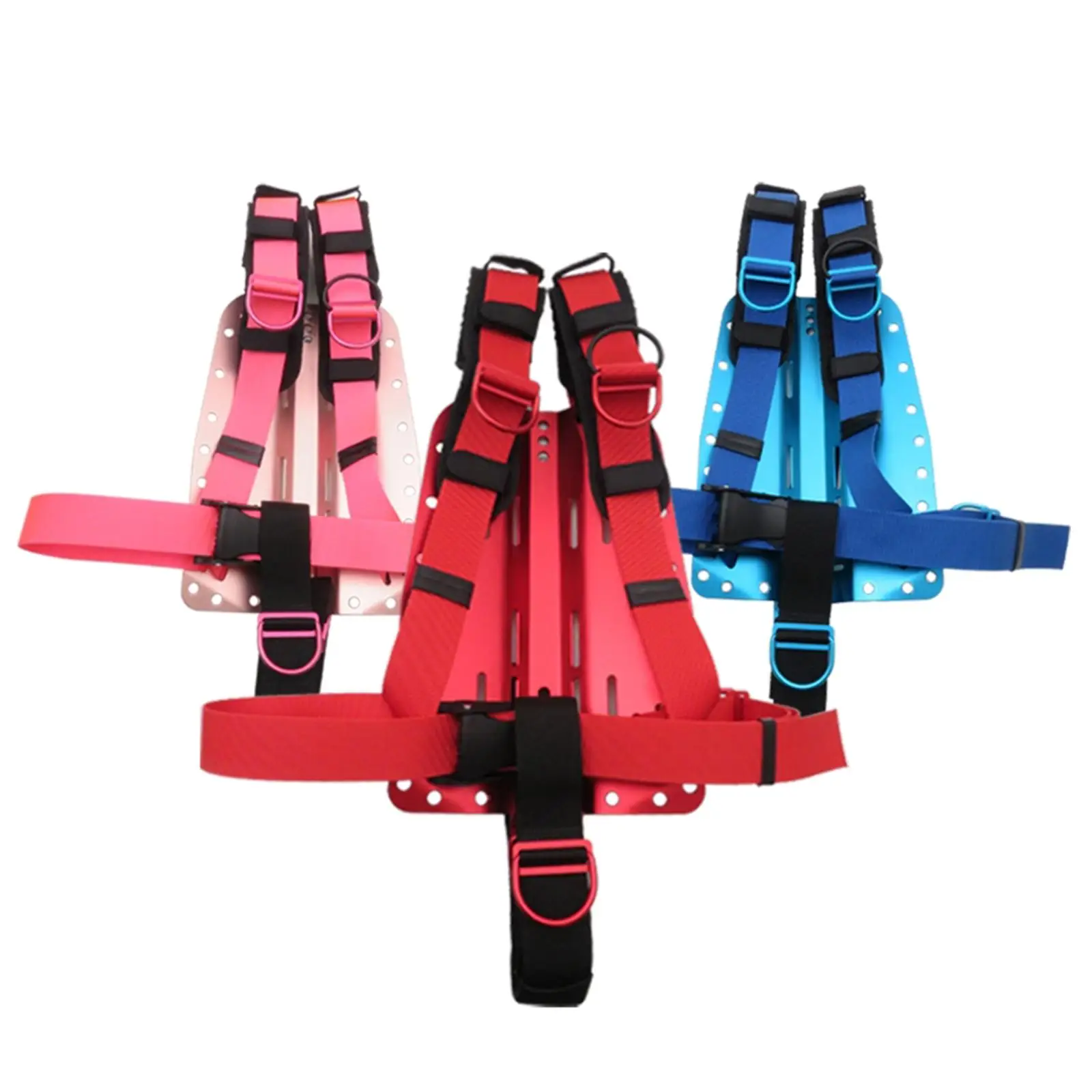 Diving BCD Harness System Adult Aluminum Backplate Buoyancy Device for Recreational and Technical Diving