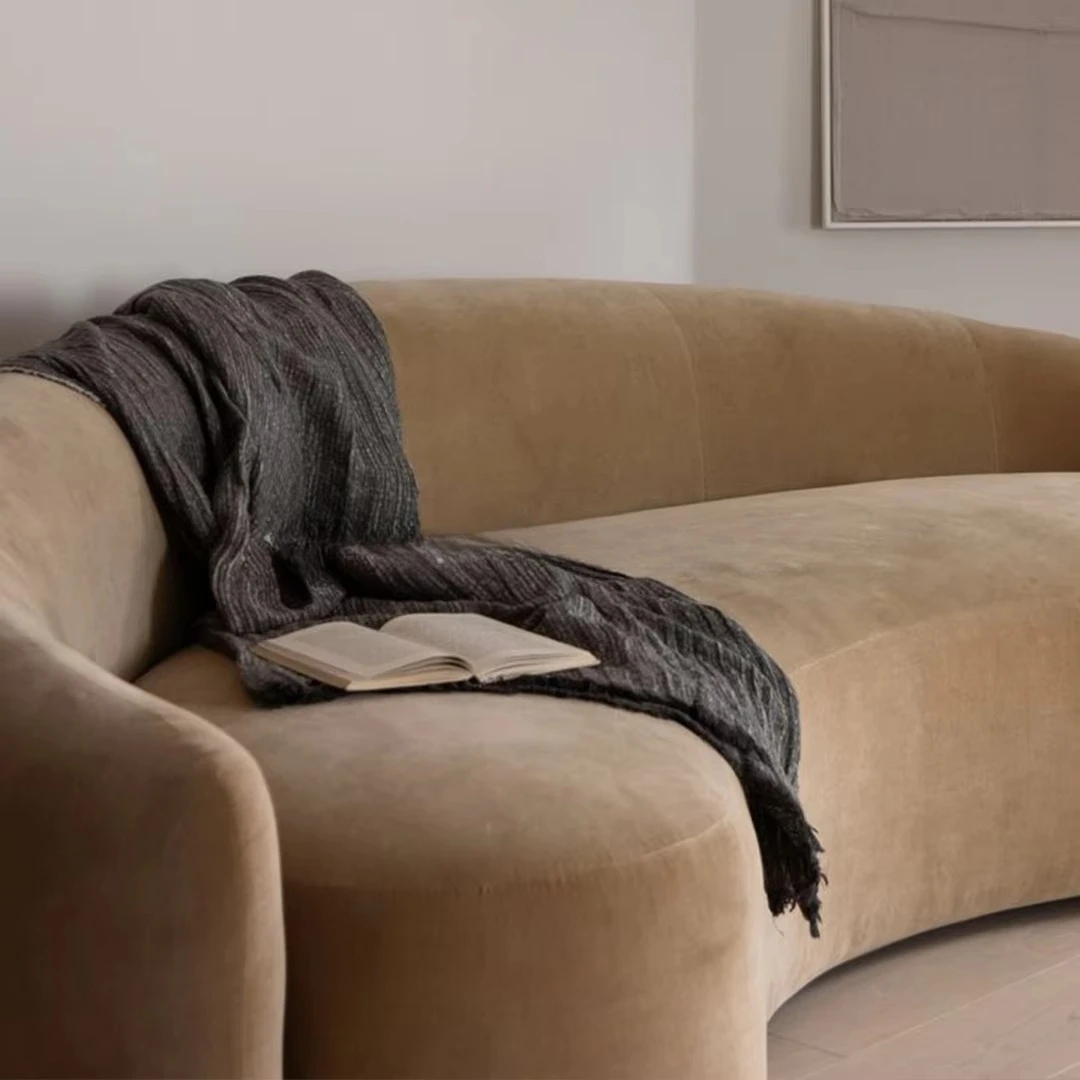 High Quality Cloud Couch Sofa Set Furniture Fabric Comfortable U Shape Living Room Sofa