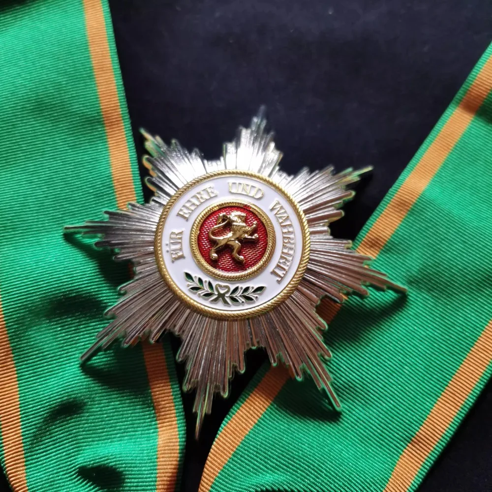 Order of The Zähringer Lion Ribbon Medal Orders of The German Empire History Fans Collection Crafts Badges - view 4