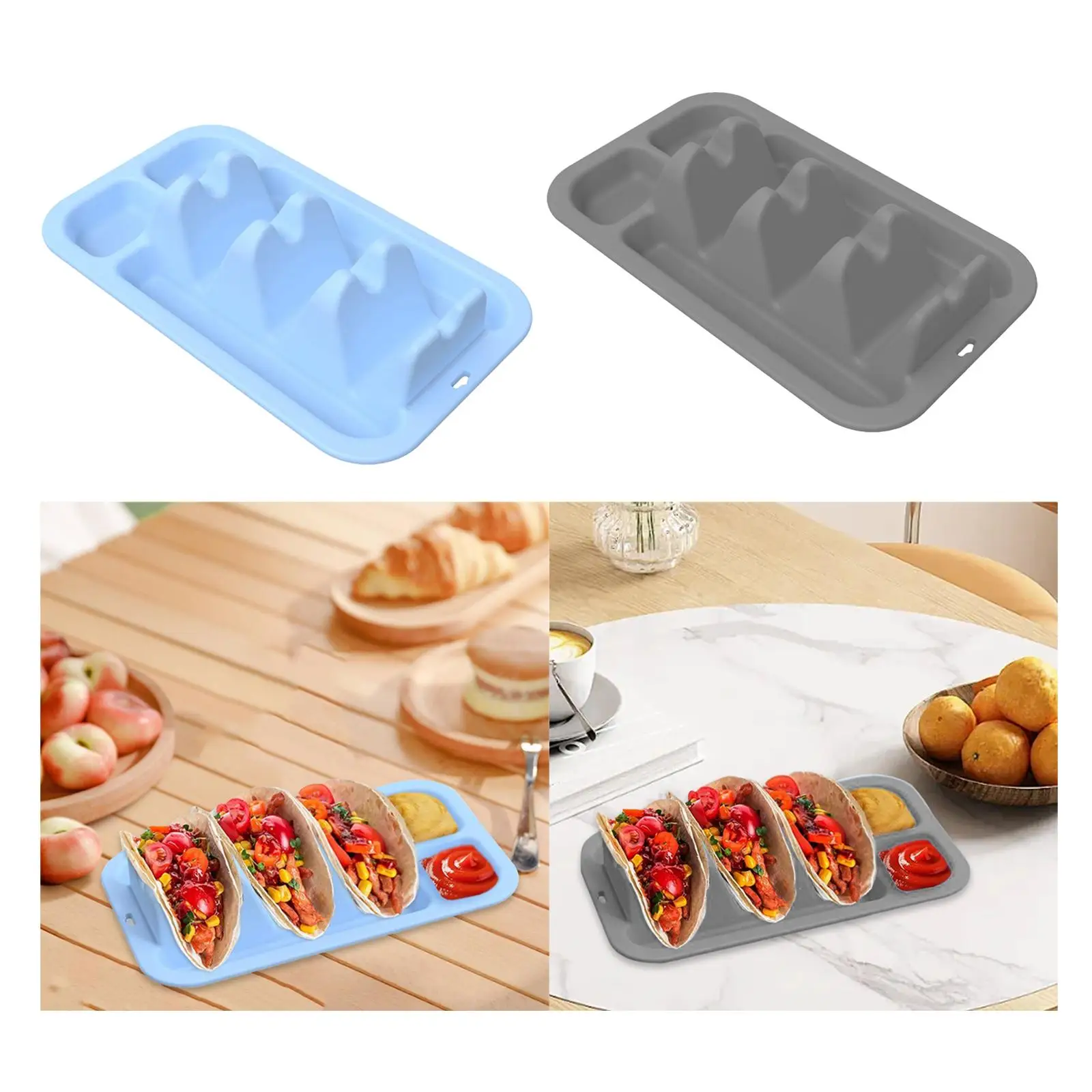 Taco Holder Stand Tortilla Rack Stylish Organization Food Display Stand Tool