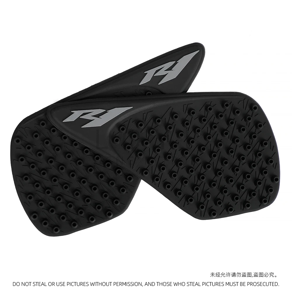 

Motorcycle Fuel Tank Pads Sticker Side Gas Knee Grip Protector Traction Decals For Yamaha YZF R1 YZFR1 YZF-R1 2007 2008