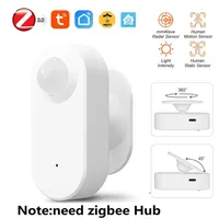 Human Motion Presence Sensor App Remote Control PIR Detection For Smart Home Decor Security Alarm Motion PIR Sensor Tuya Zigbee