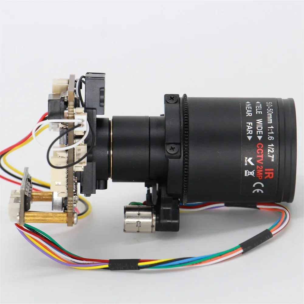 

New Board Module Starlight IP Camera Module 5-50mm Motorized Zoom Lens Equipped With 7205V300 Chip Camera Board SIP-K335GS-0550