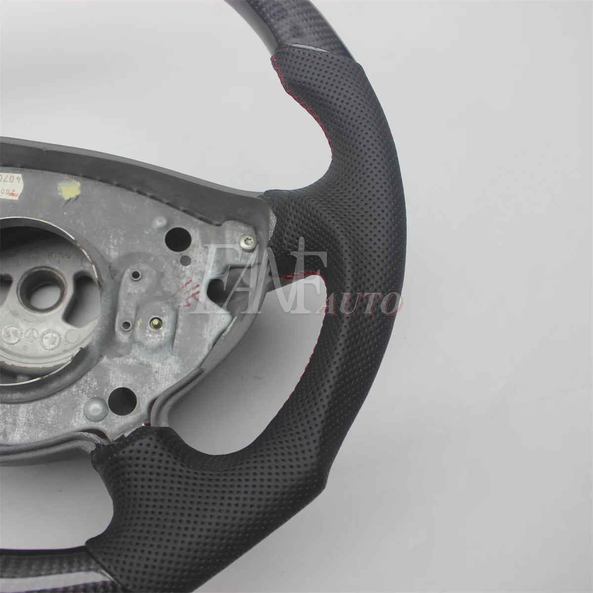 Real Carbon Fiber Steering Wheel for Benz E-Class W211 E320 E400 E55 AMG 2003–2006 G-Class W463 2002-2007