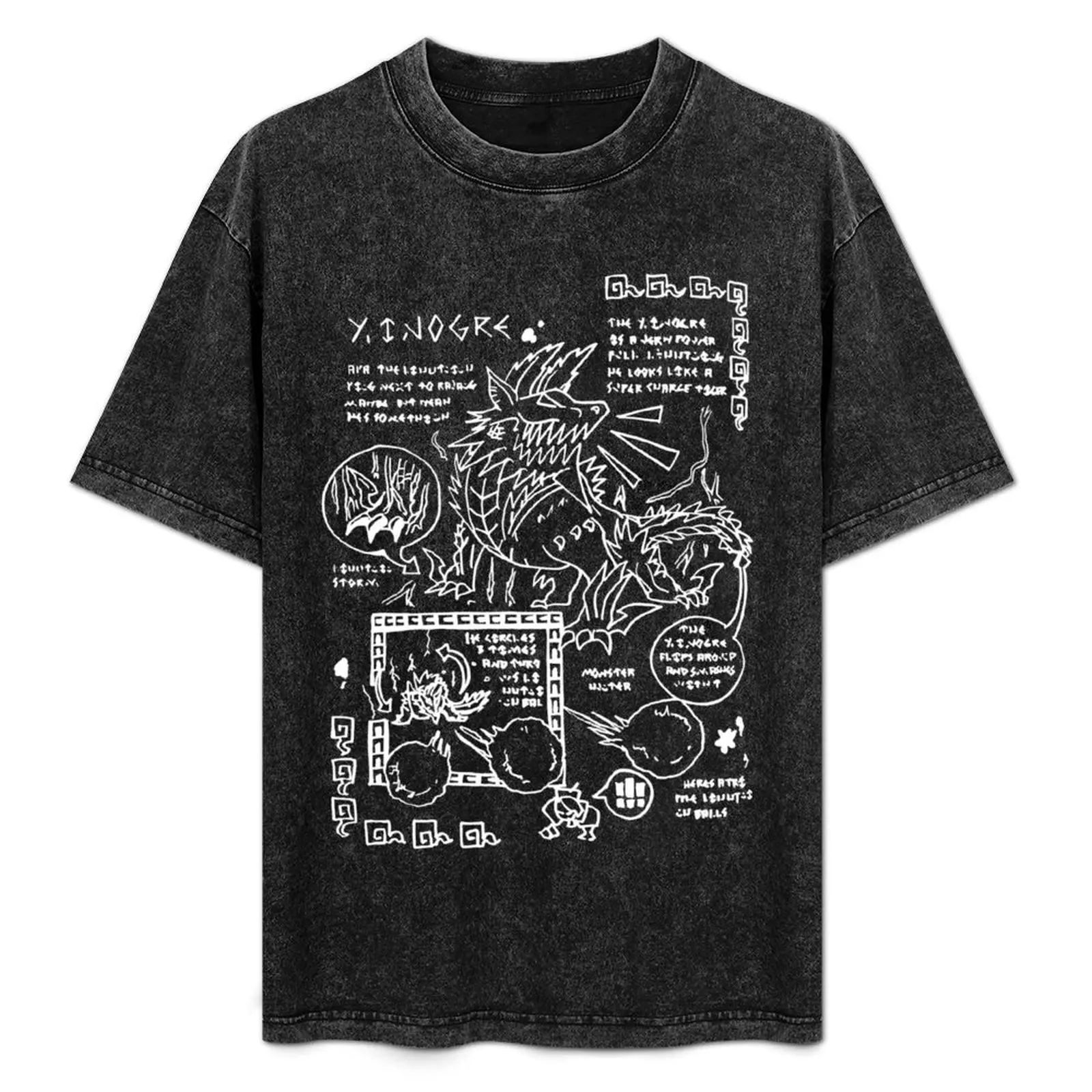

Monster Hunter - Zinogre T-Shirt funny shirt cotton blanks graphic tee shirt summer top mens big and tall t shirts