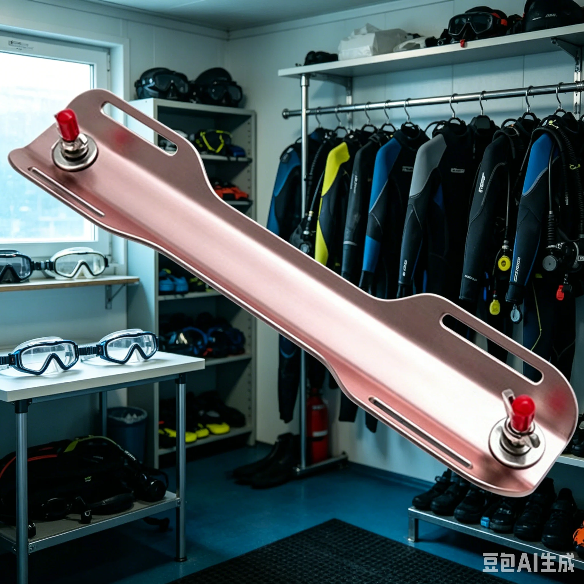 aluminum-alloy-diving-single-tank-adapter-professional-scuba-diving-backplate-harness-lightweight-backplate-holder-for-diving