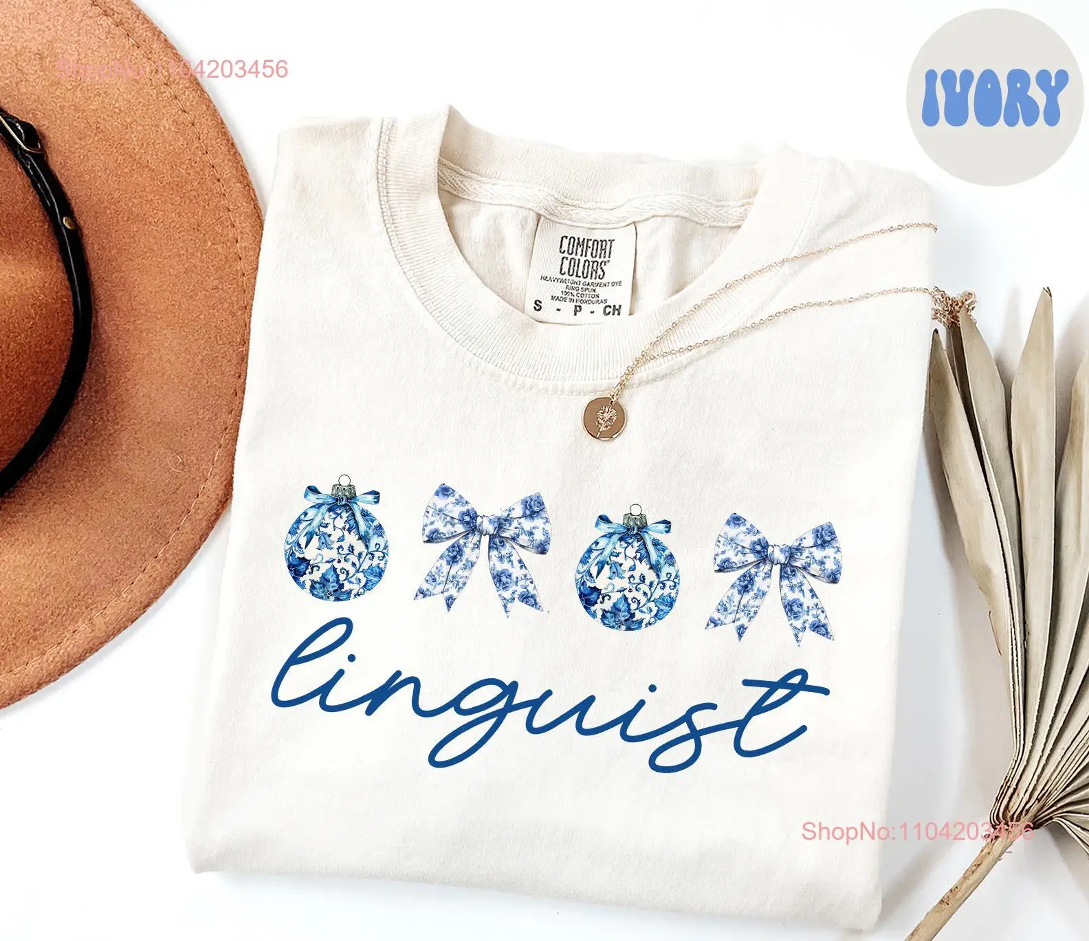 Linguist Christmas T Shirt Linguistics s Chinoiserie Coquette Comfort Colors Crewneck Women long or short sleeves