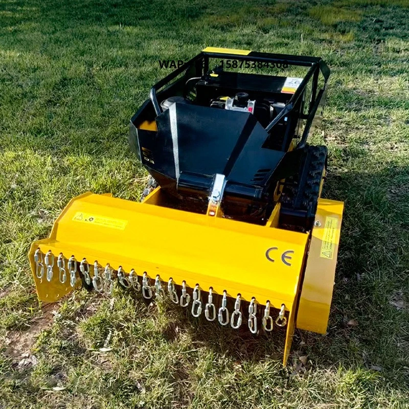 

Low Maintenance Cost 800mm 1000mmRC Home Robotic Power Crawler Lawn Mower for Grass Cutting