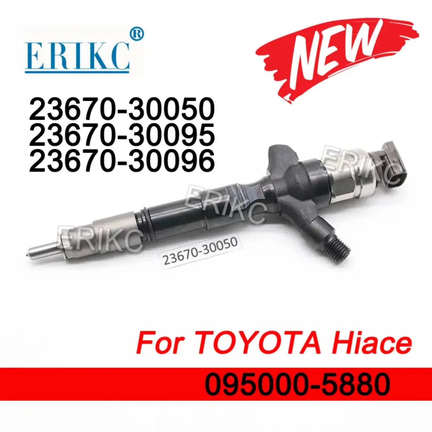 

23670-30050 Common Rail Diesel Injector Assy 2367030050 23670-39095 95000-5880 23670-39096 095000-5881 12F54006 for TOYOTA Hiace