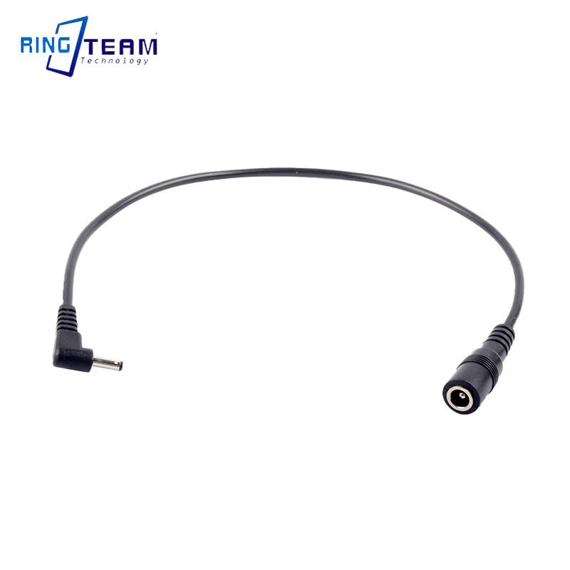 Câble adaptateur de batterie factice de caméra, Interface 3.0*1.1, câble de connecteur mâle à cc 5.5*2.1 femelle