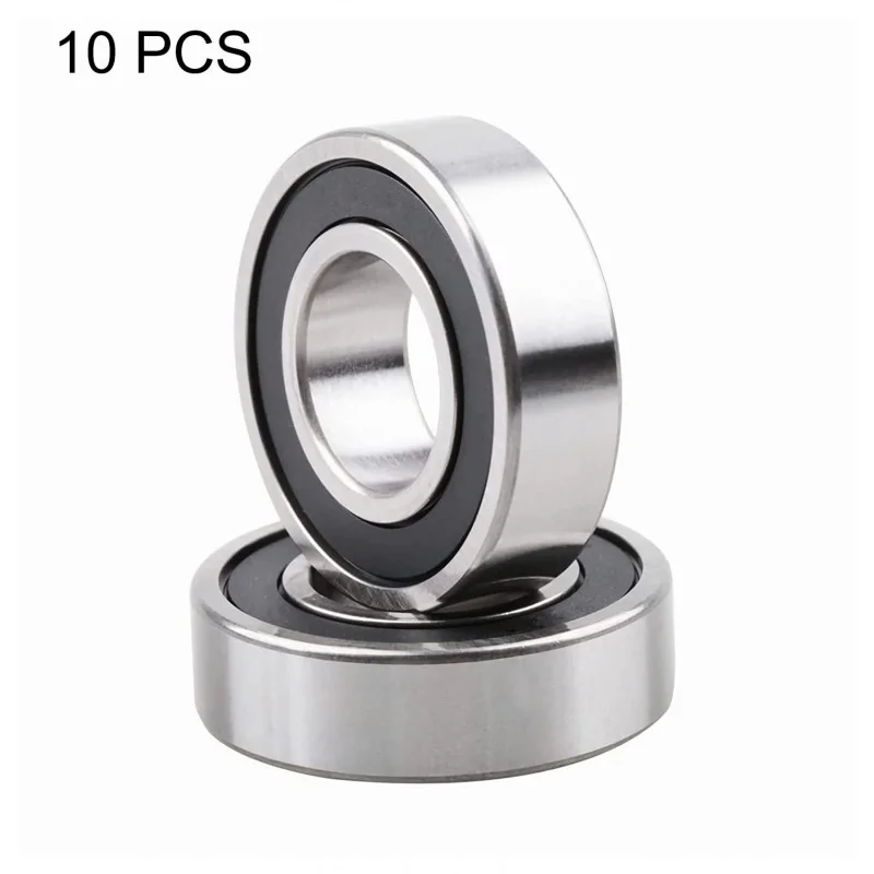 10pcs 6900-2RS 10x22x6mm, Double Rubber Sealed Shielded Ball Bearings, Suitable for 3D Printers and Scooters