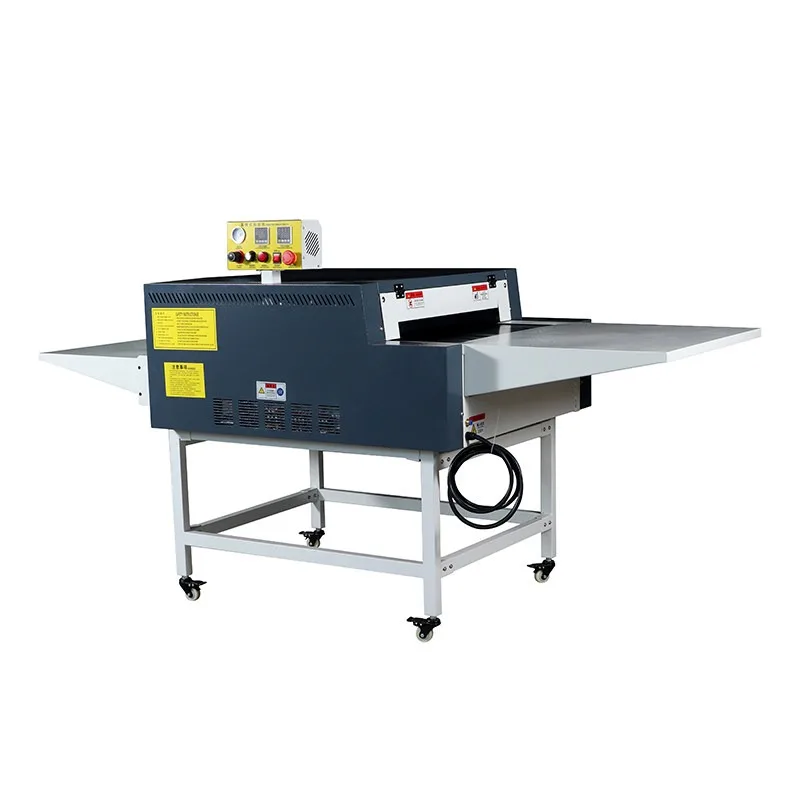 Garment Fabric Lining Electric Heating Small Compounding Machine Pneumatic Continuous Anti-Bias Lining Machine