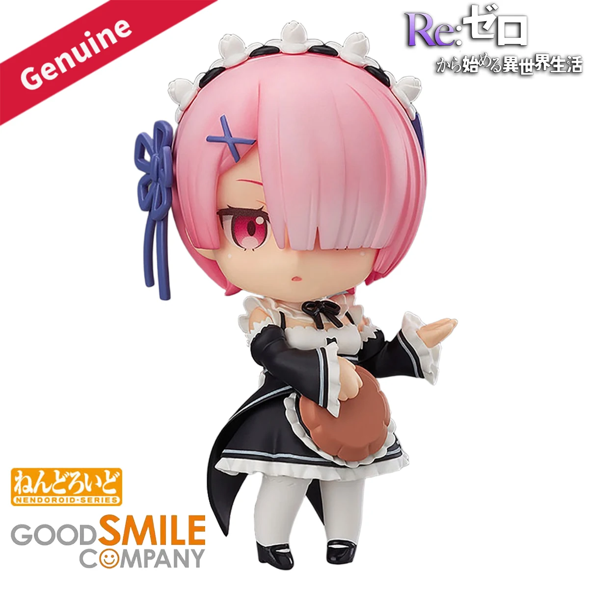 

Original Genuine Good Smile Company Action/Dolls Nendoroid(#732) Re:Zero Kara Hajimeru Isekai Seikatsu Ram H=100mm Action Figure