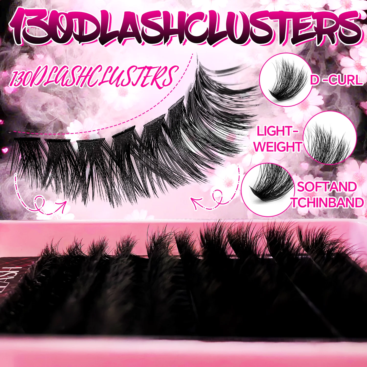 150 قطعة من رموش العين الكثيفة - مراجعة Eyelash Extension Volume وسعره