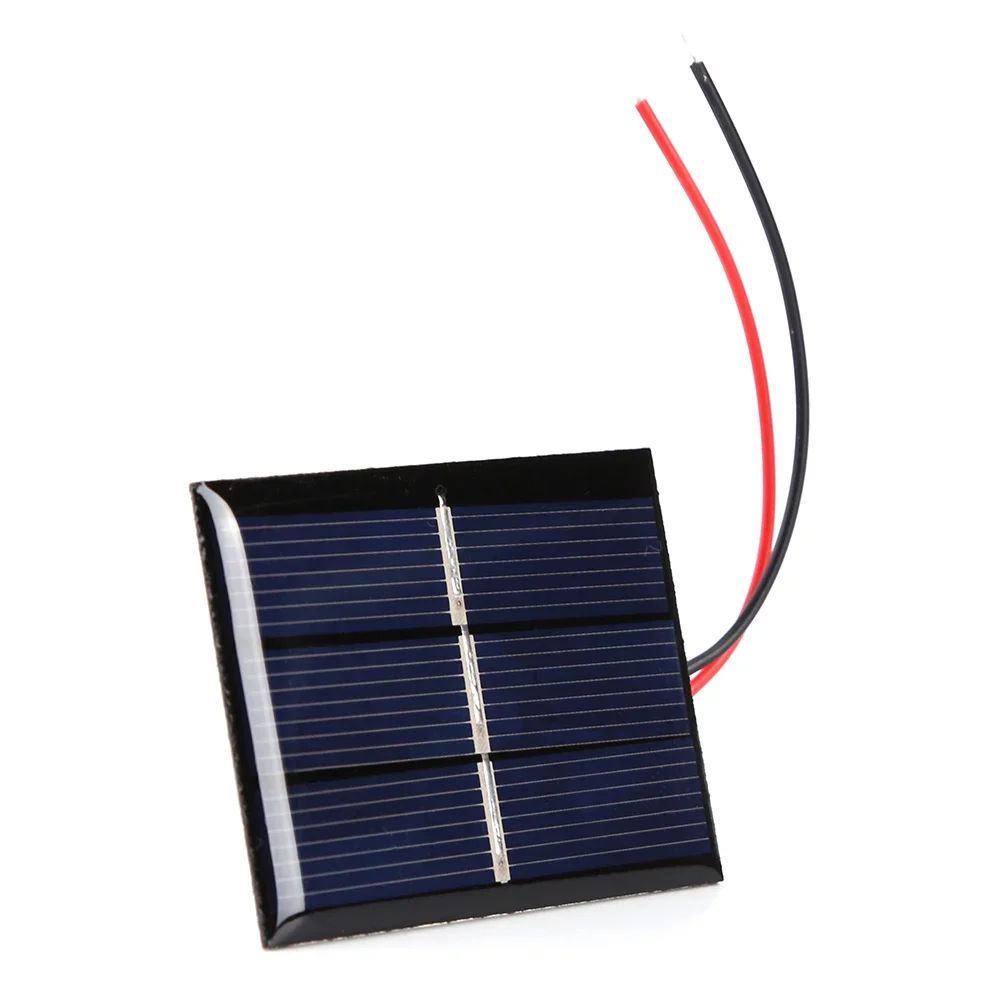 Obrázek 7: 1W 3V 0.3W 5V mini solární panel polysilicon solární epoxidová panel modul lehký buňka baterie nabíječka  solární panel DIY baterie nabíječka