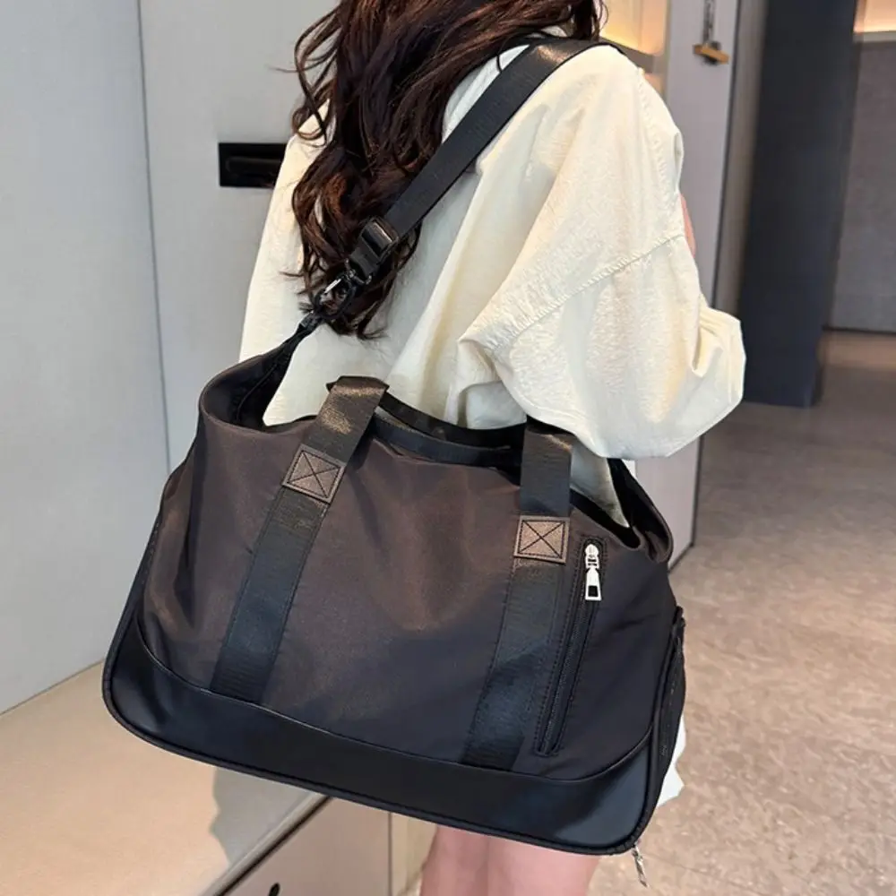 

Нейлоновая тренировочная сумка для йоги, большая вместительная водонепроницаемая спортивная сумка для фитнеса, портативная многофункциональная дорожная сумка для бизнеса