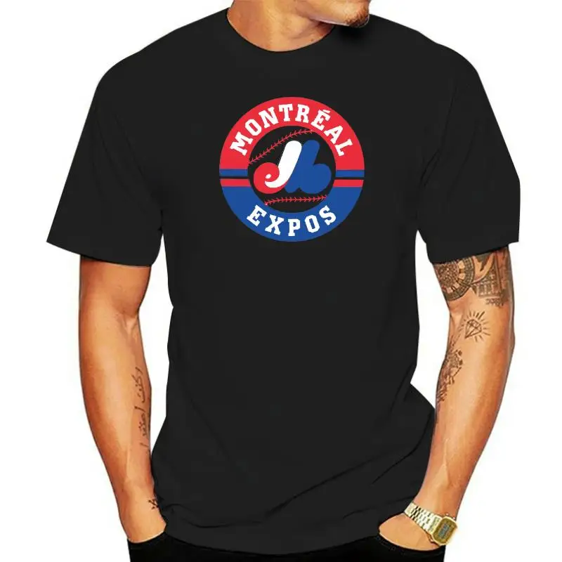 NEW THE MONTREAL EXPOS BASEBALL TEAM LOGO NEW UNISEX USA SIZE T-SHIRT EN1