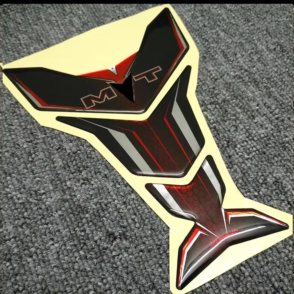 

For Yamaha MT10 MT-10 MT 10 Motorcycle Tank Pad Gas Fuel Oil Knee Fairing Fender Protector 3D Stickers Decals