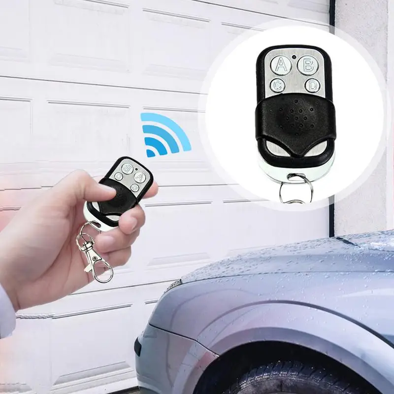 Garage Door Remote Control Duplicator 433MHz Code Grabber Clone Gate Keychain Hand Transmitter