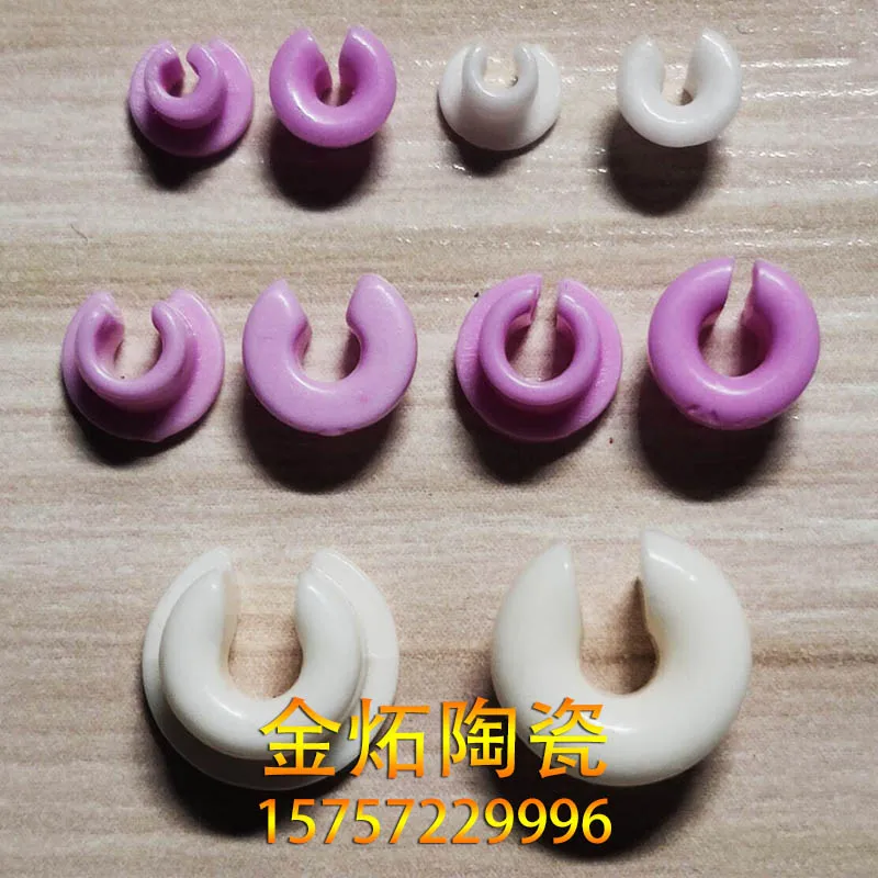 Qipang السيراميك على شكل حرف C العيينة على شكل حرف U فتح العين الخزفية المقاومة للاهتراء للخيوط #2